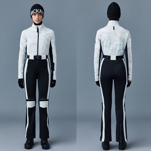MACKAGE Ski Suit | Brie Belted Camo Colorblocked | Sz S | New NWT - Picture 1 of 16